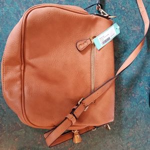 Moda Luxe - Brooks Crossbpdy Bag Cognac New